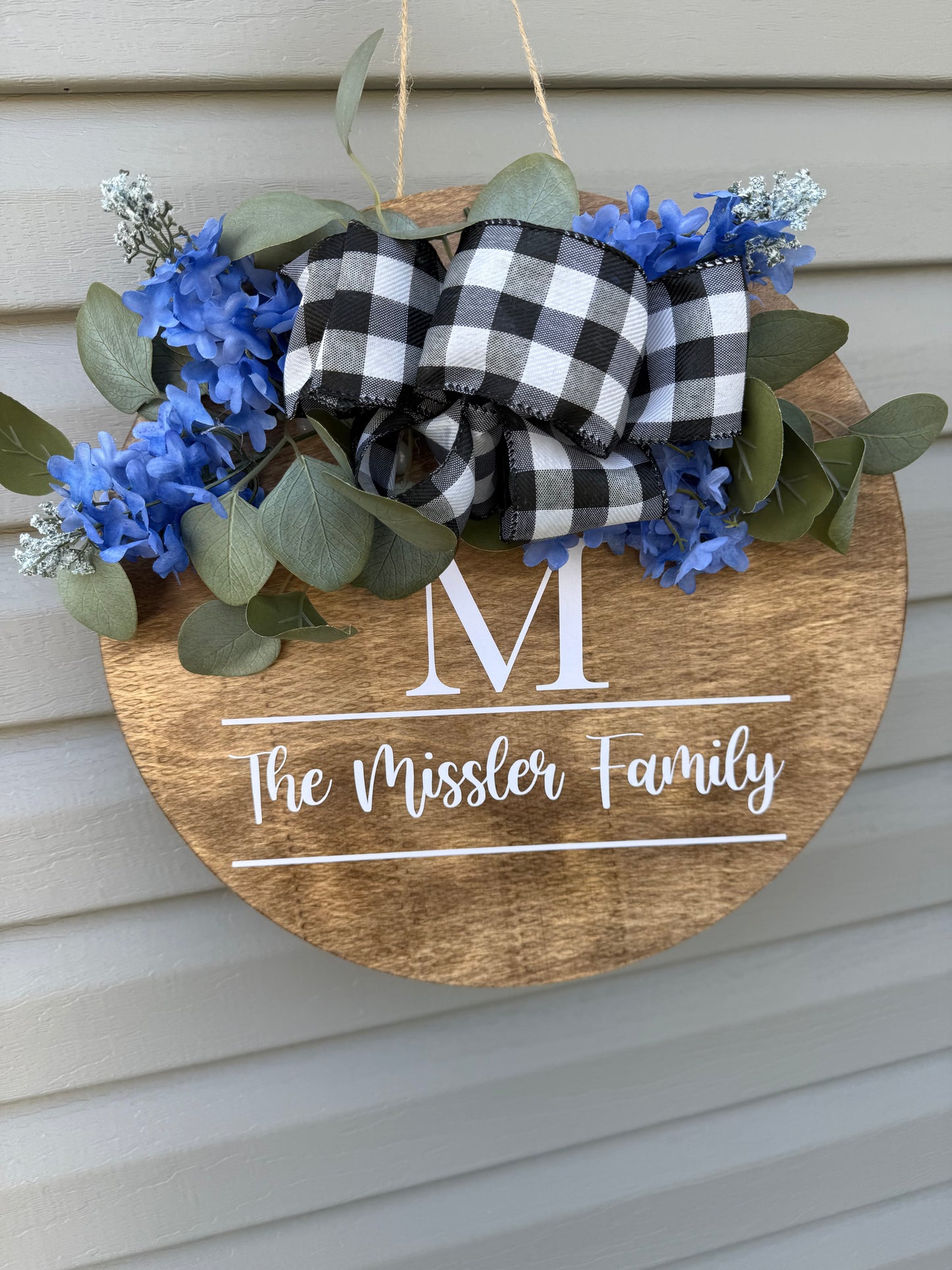 Custom Front Door Sign