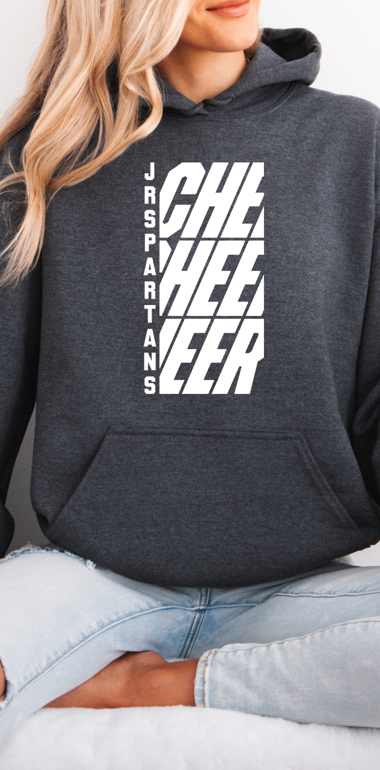 Jr Spartans Stacked Hoodie