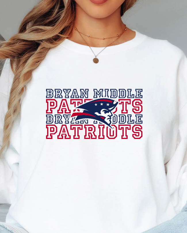 Patriots Stacked Long Sleeve
