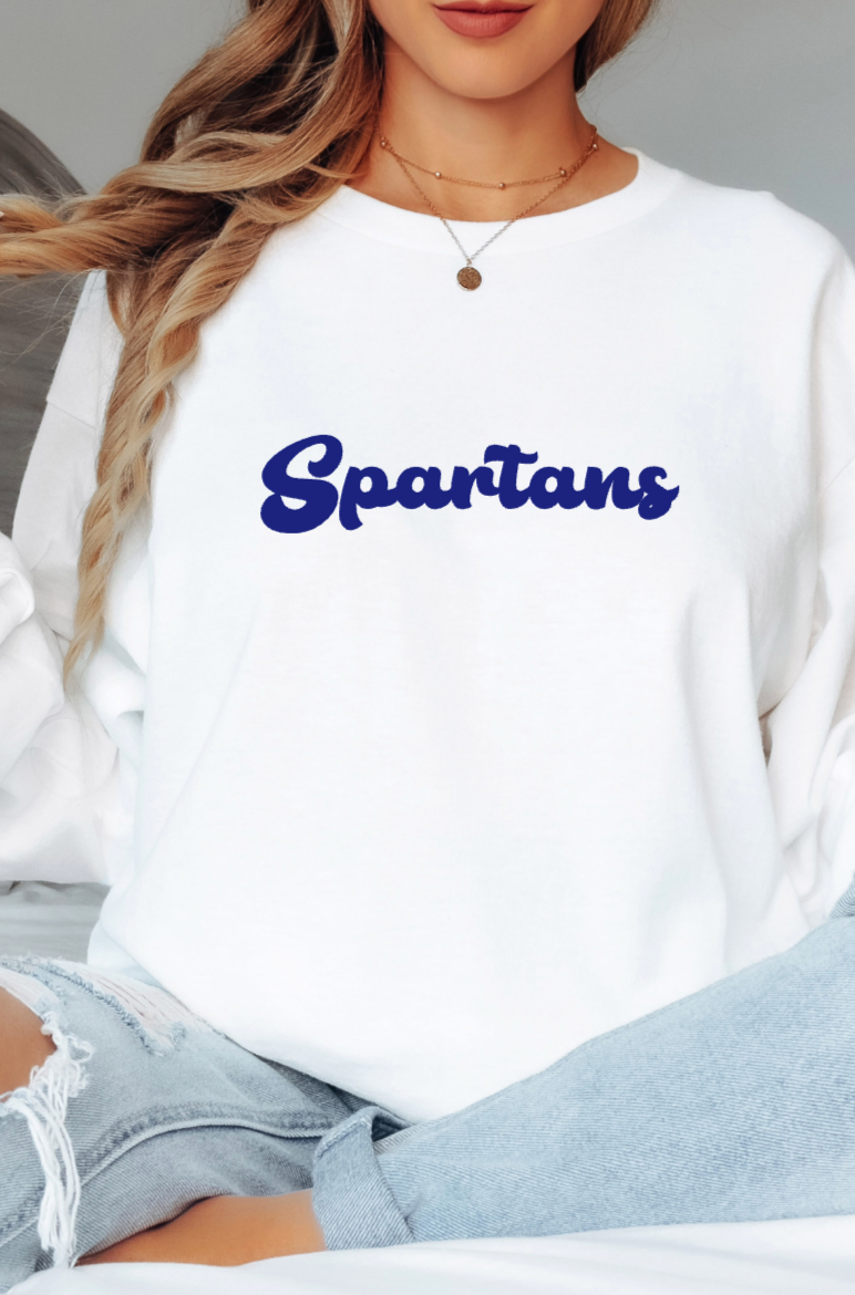 Spartans Cursive Long Sleeve