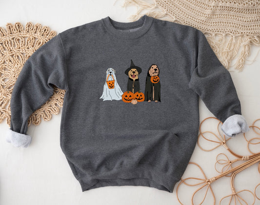 Halloween Retrievers Crewneck