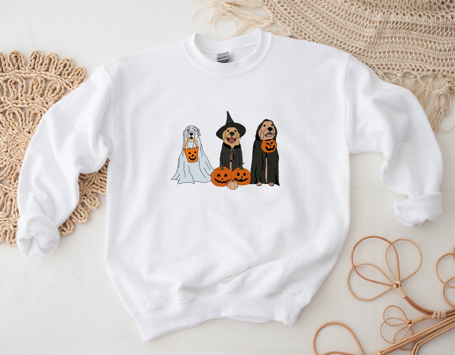 Halloween Retrievers Crewneck