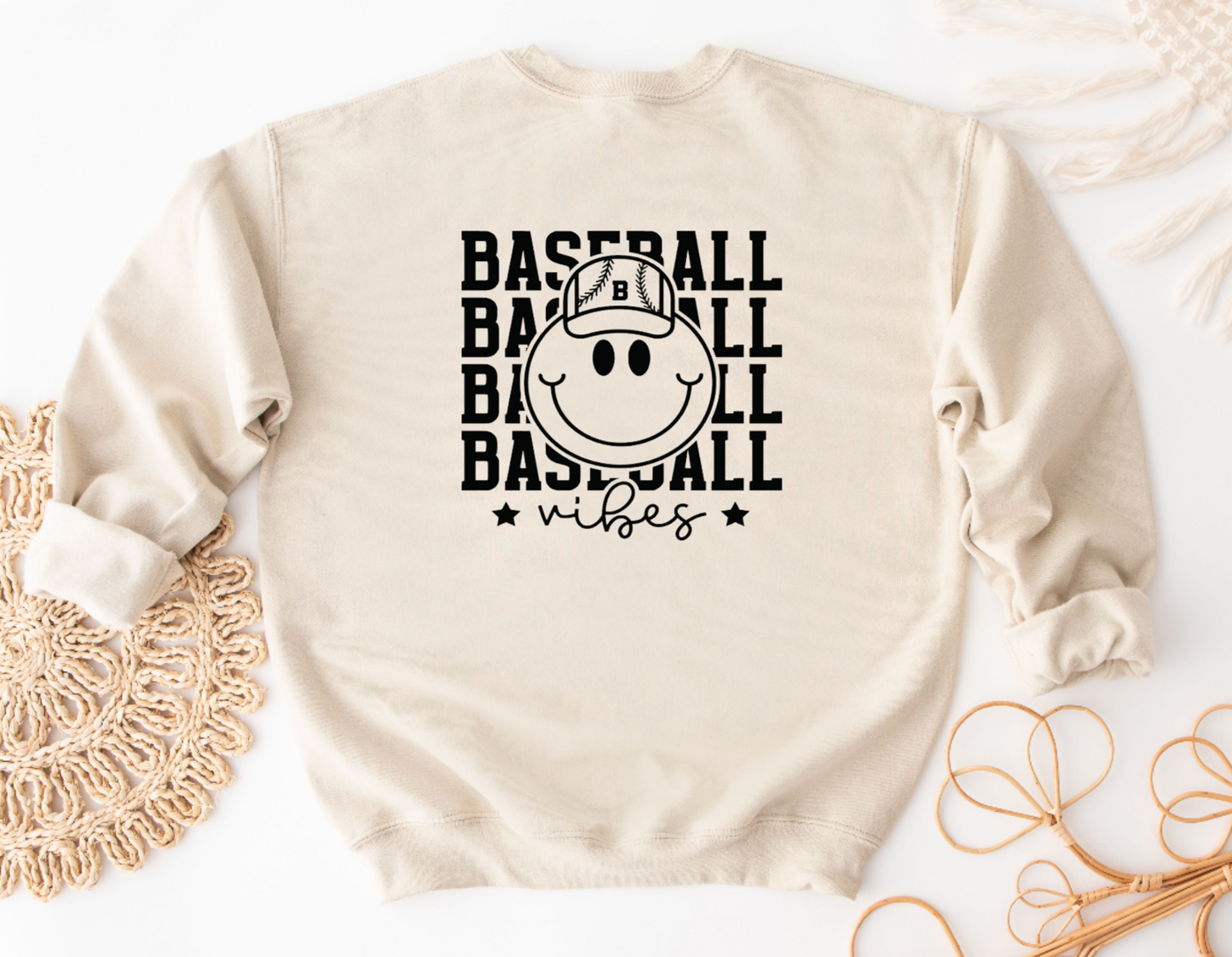 Baseball Vibes Crewneck