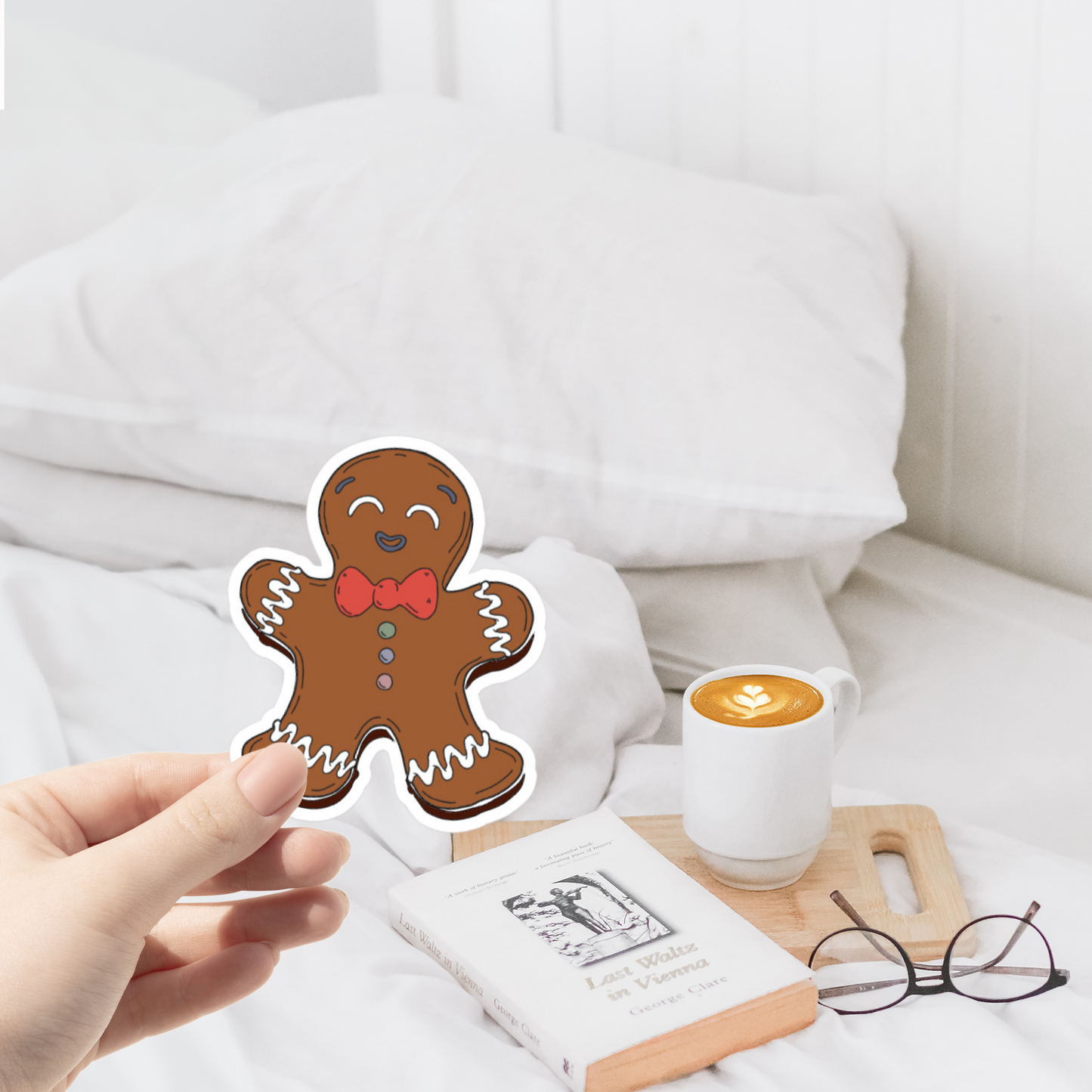 Gingerbread Man Sticker