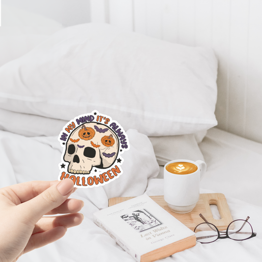 It's Always Halloween Sticker