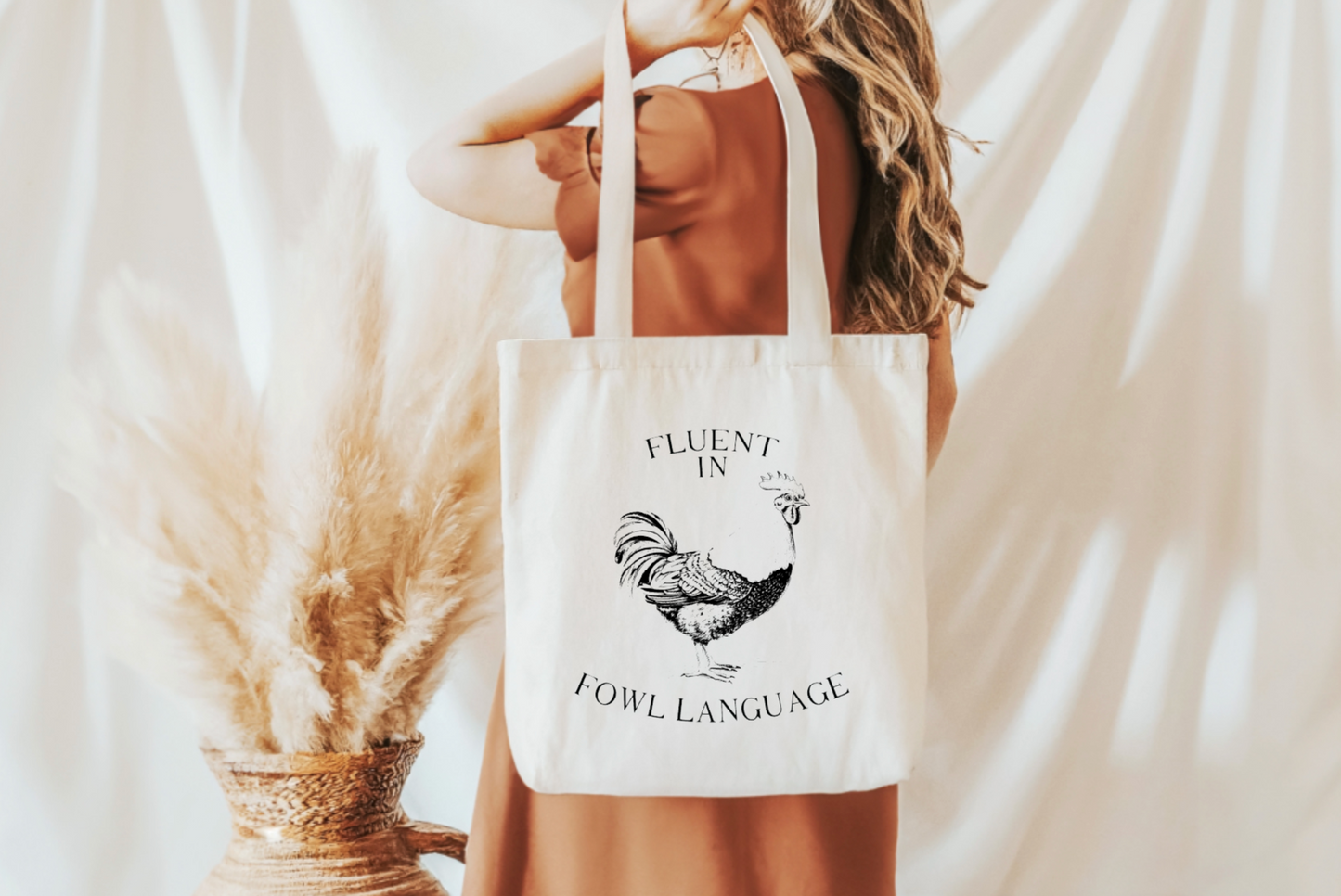 Fluent in Fowl Language Tote Bag