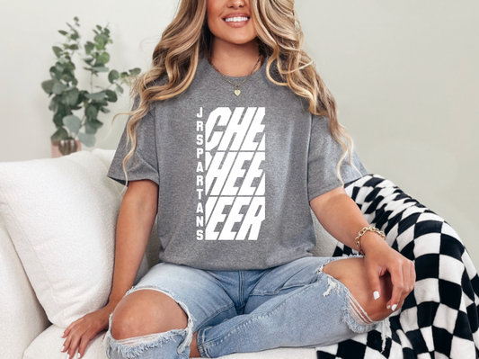 Jr Spartans Stacked Short Sleeve