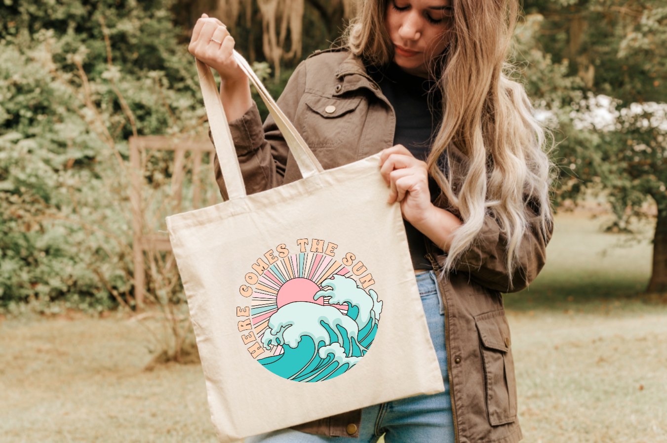 Here Comes the Sun Tote Bag