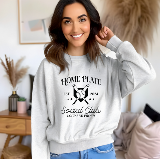 Home Plate Social Club Crewneck