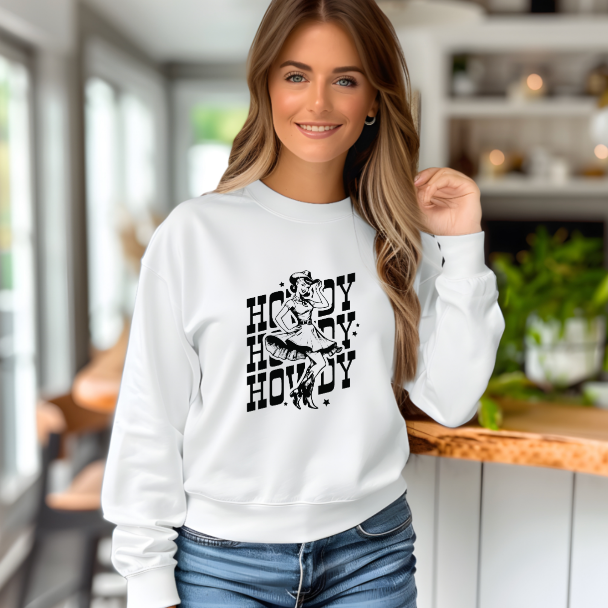 Howdy Crewneck