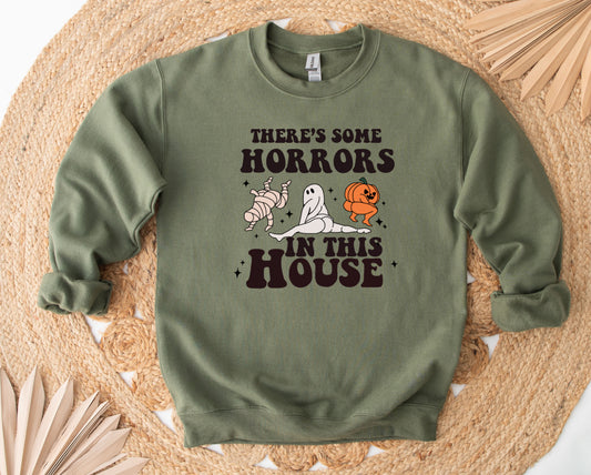 There's Some Horrors in This House Crewneck