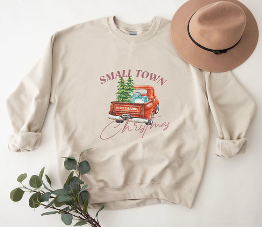 Small Town Christmas Crewneck