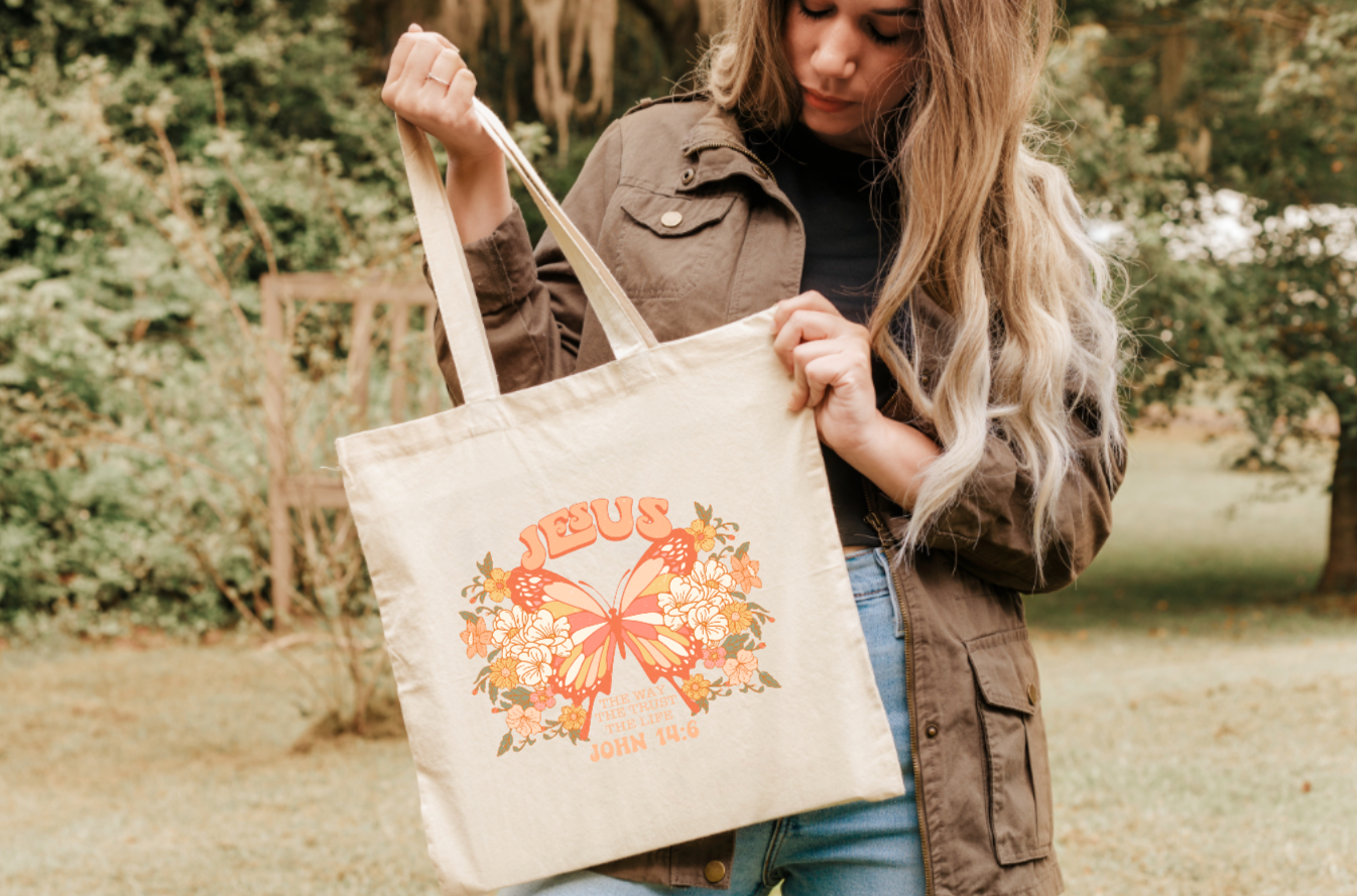 John 14:6 Tote Bag