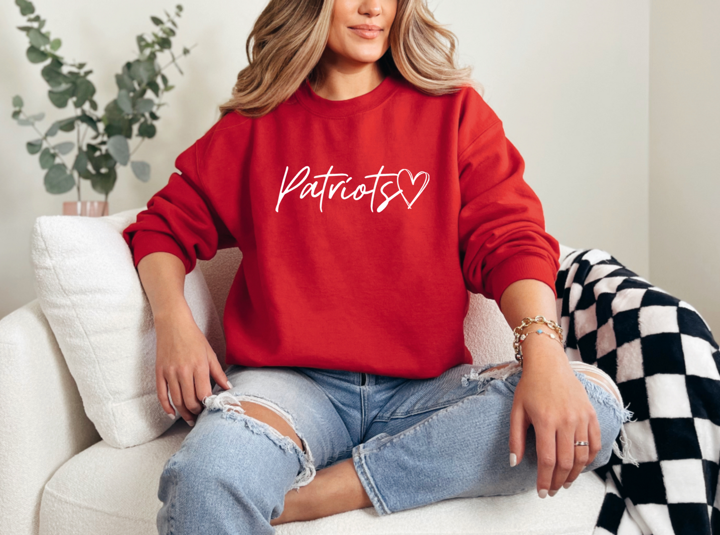 Heart of a Patriot Crewneck