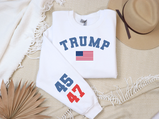 Trump 45 47 Crewneck