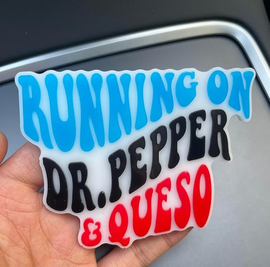 Dr. Pepper & Queso Car Freshie