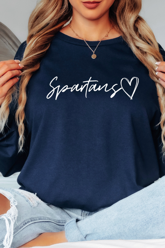 Heart of a Spartan Long Sleeve
