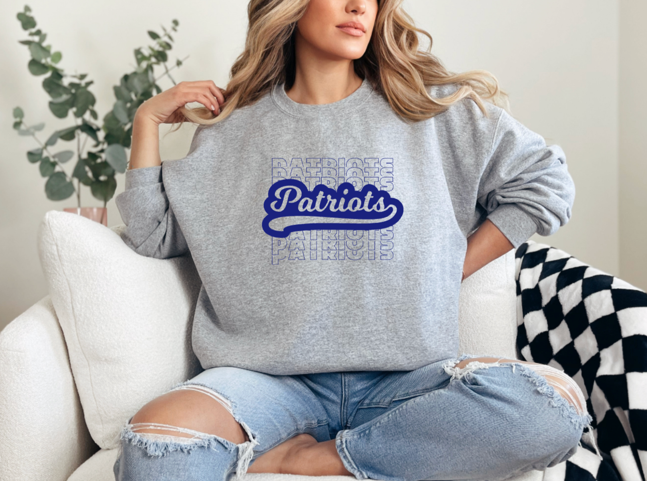 Patriots Sport Crewneck