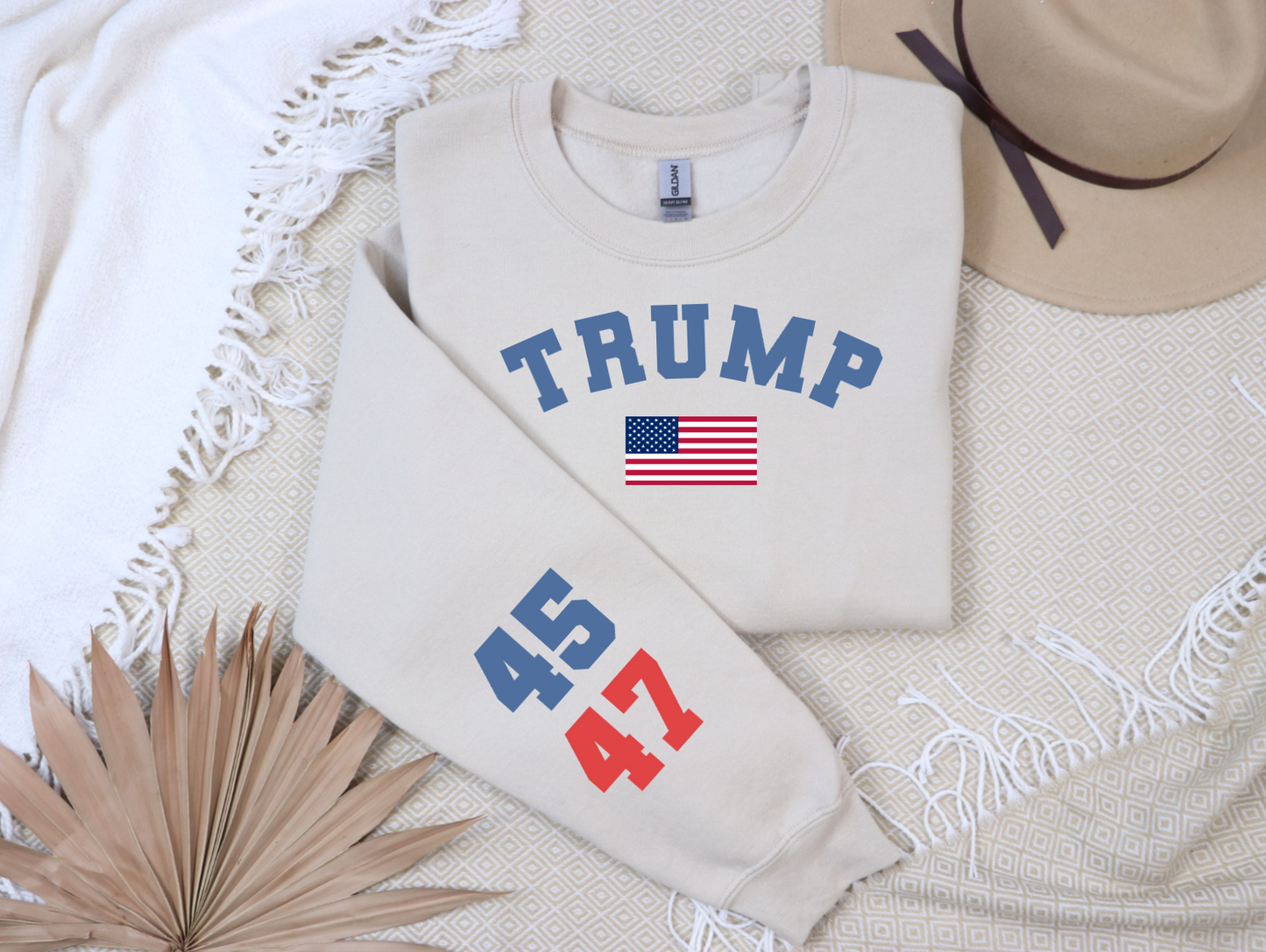 Trump 45 47 Crewneck