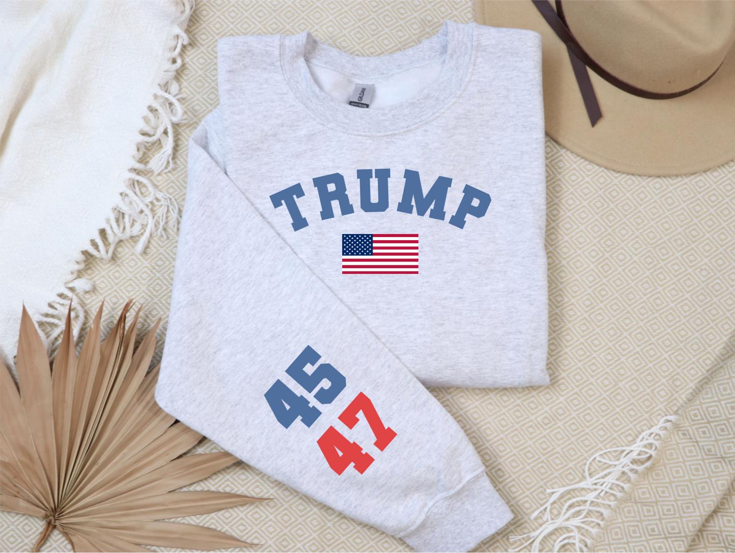 Trump 45 47 Crewneck