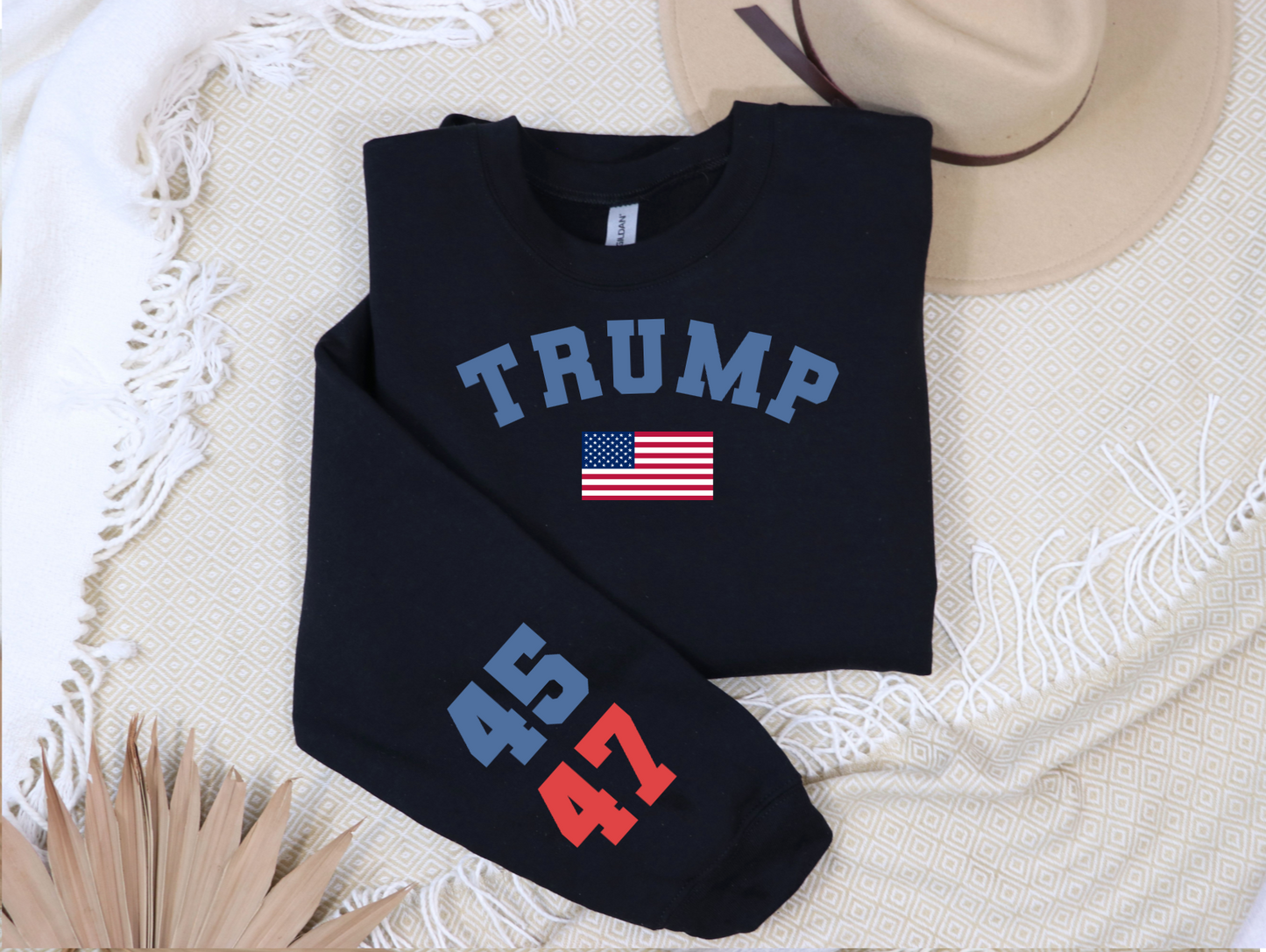 Trump 45 47 Crewneck