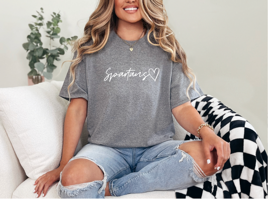 Heart of a Spartan Short Sleeve