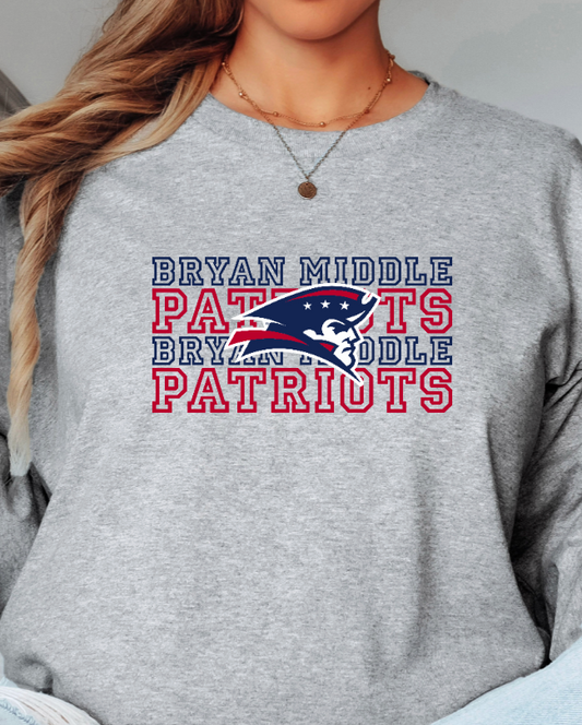 Patriots Stacked Long Sleeve