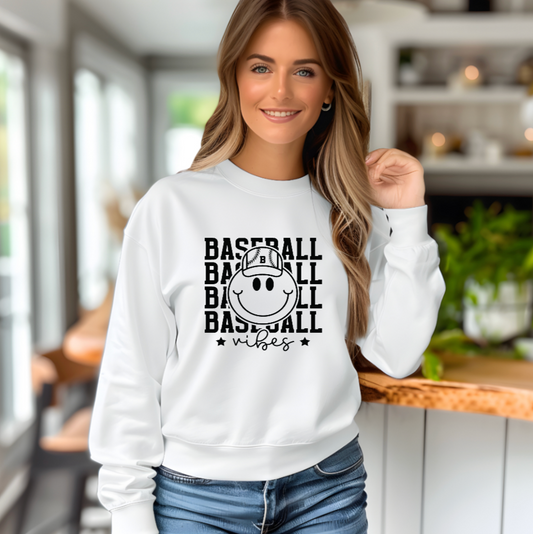 Baseball Vibes Crewneck