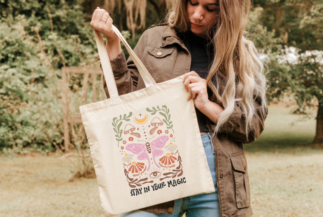 Stay In Your Magic Tote Bag