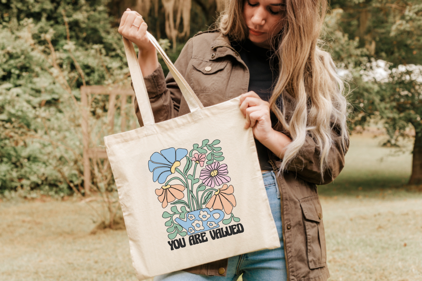 You Are Valued Tote Bag