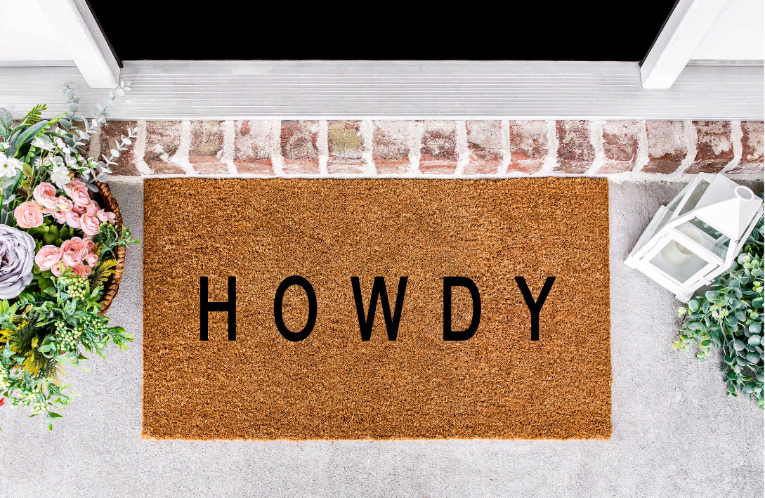 HOWDY Porch Mat