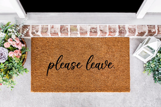 Please Leave Porch Mat