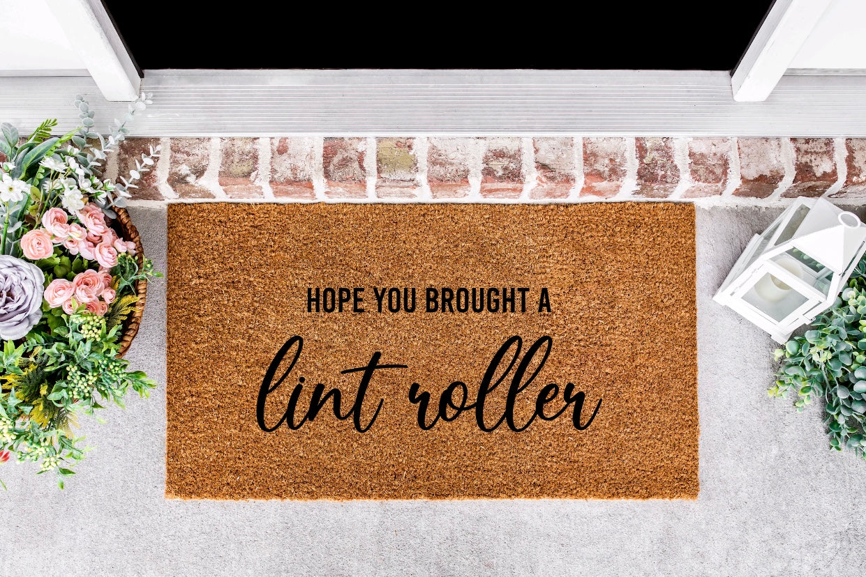 Lint Roller Porch Mat