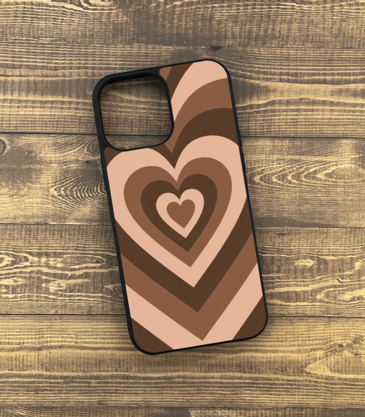 Abstract Heart iPhone Case