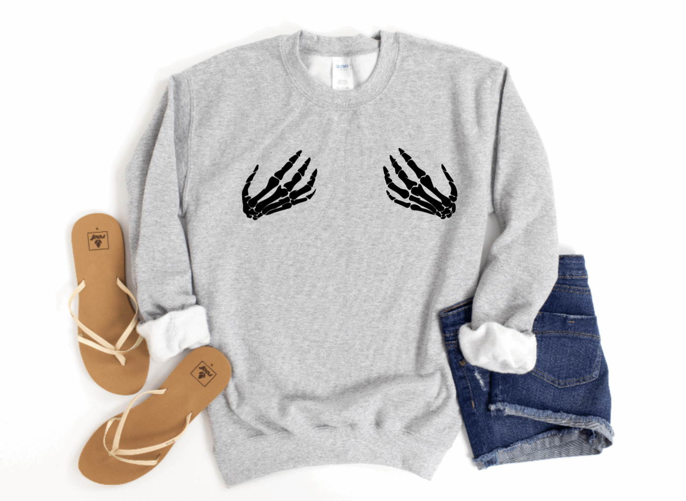 Skeleton Hands Sweatshirt