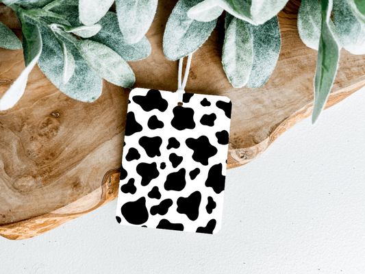 Cow Print Car Freshener (2-Pack)