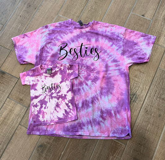 Custom Spiral Tie Dye Tee