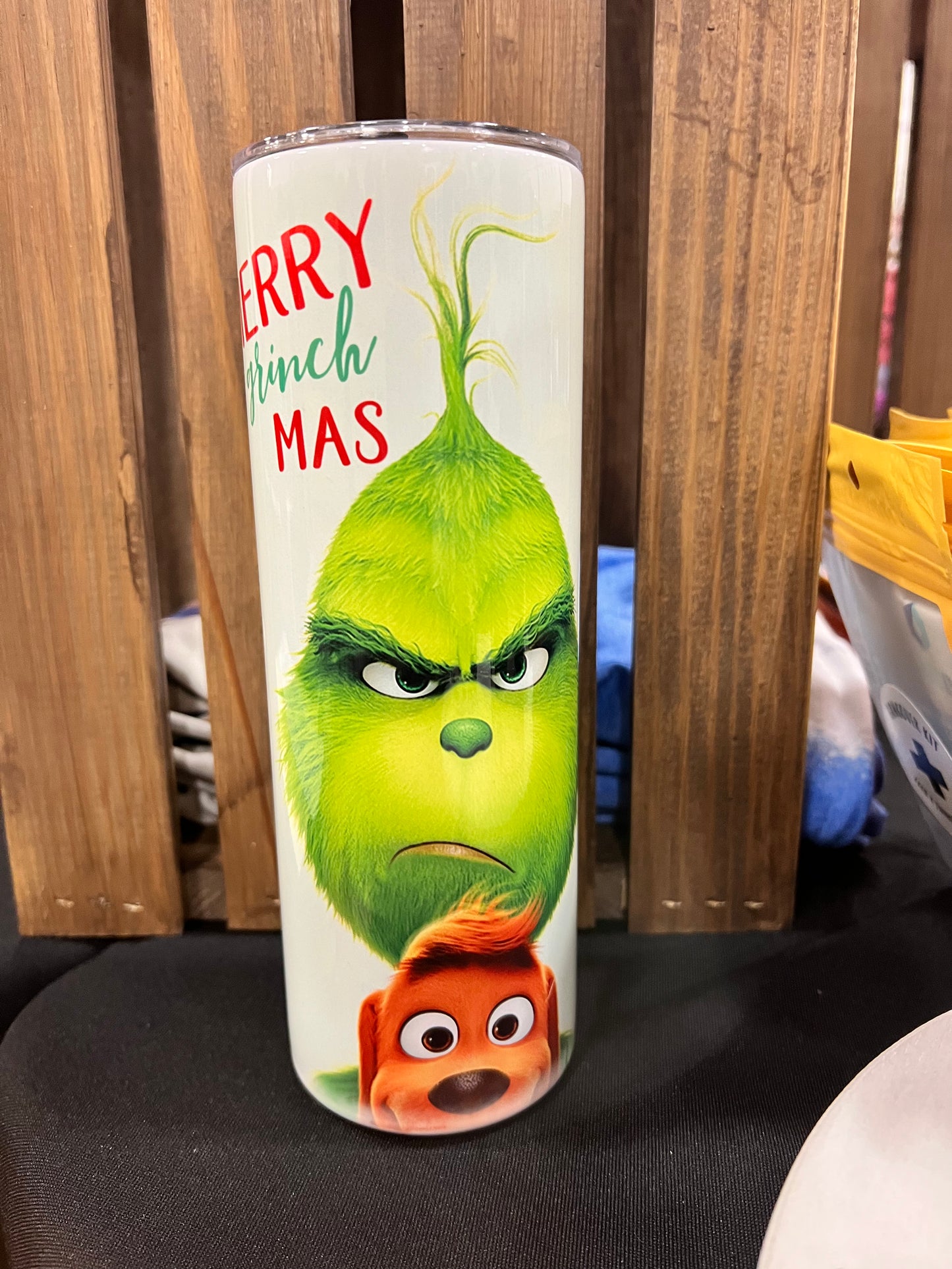 Merry Grinch-mas 20 oz Slim Tumbler