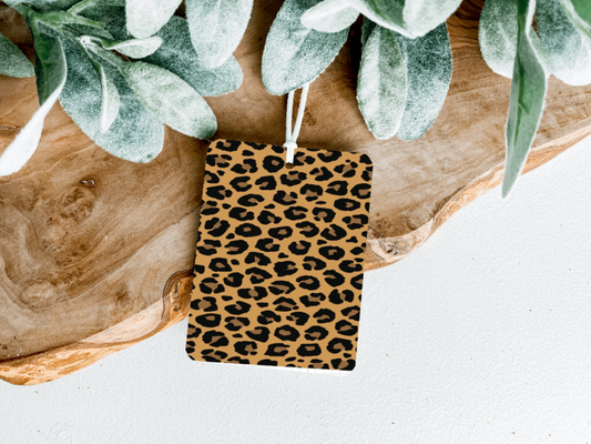 Leopard Car Freshener (2-Pack)