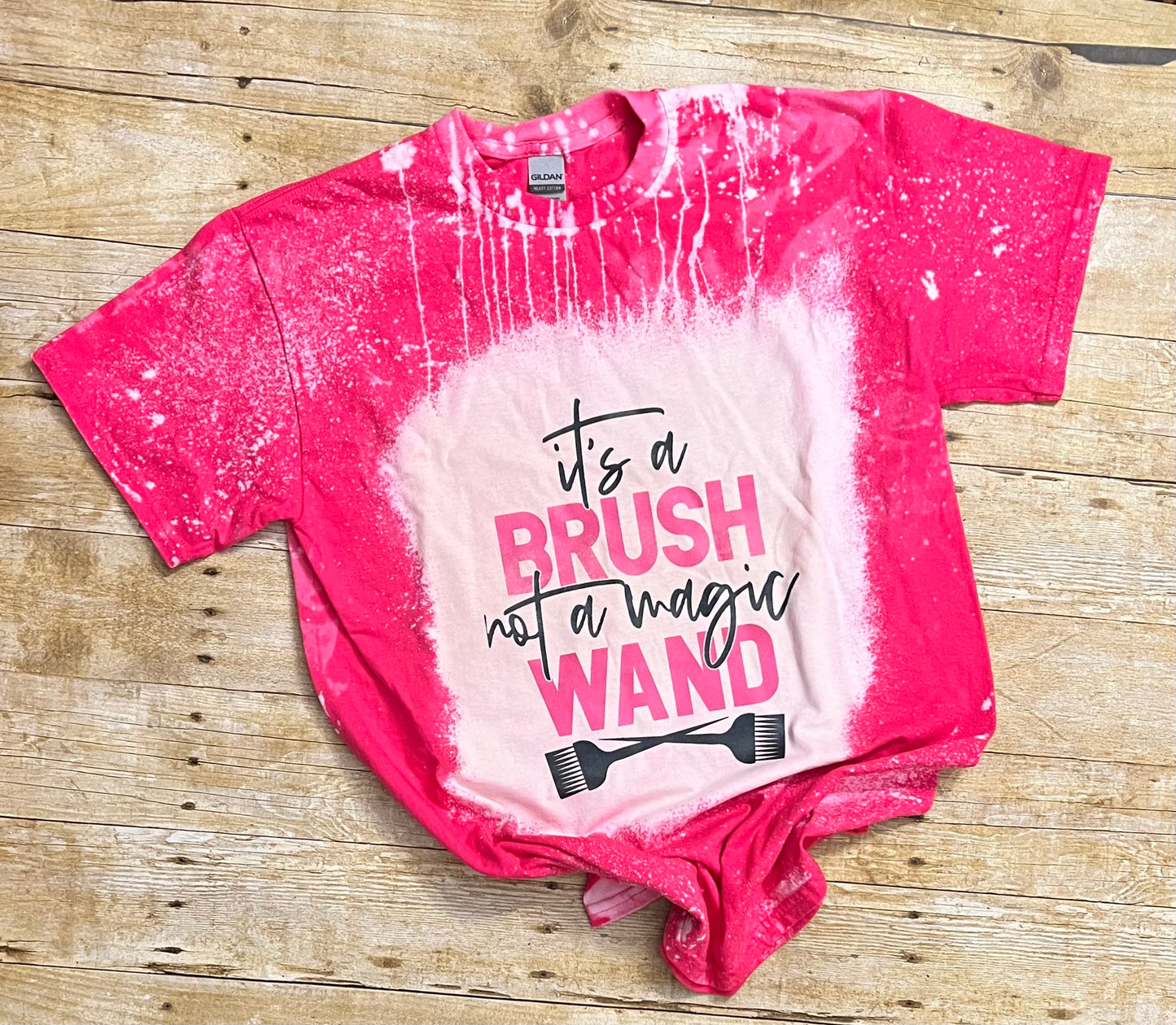 it's a Brush not a magic Wand Tee