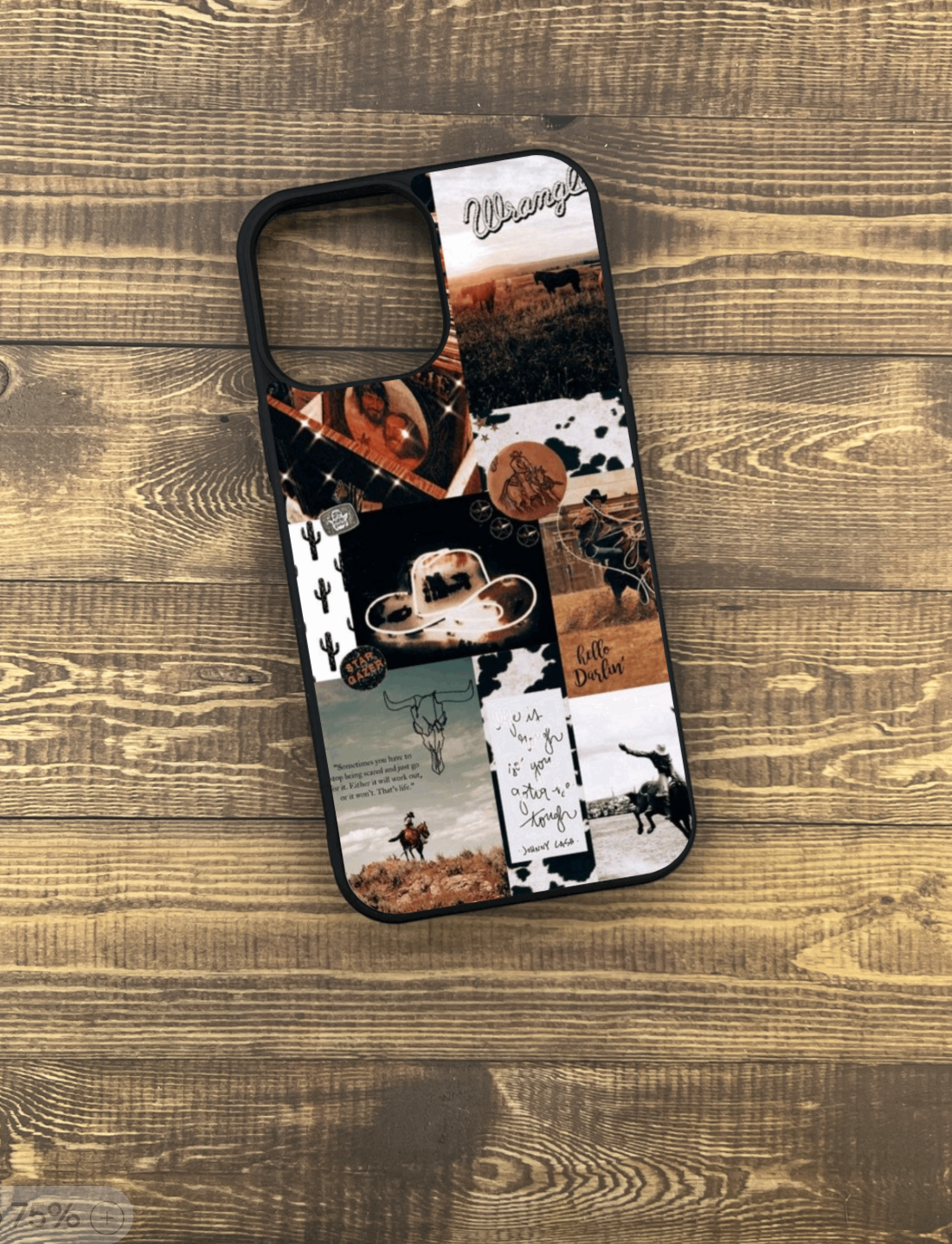 Retro Cowgirl iPhone Case