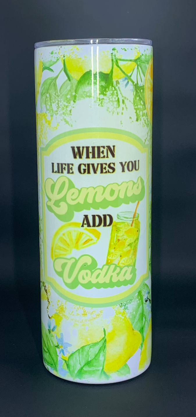 Lemons & Vodka 20 oz Tumbler