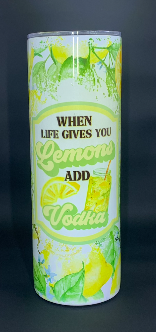 Lemons & Vodka 20 oz Tumbler