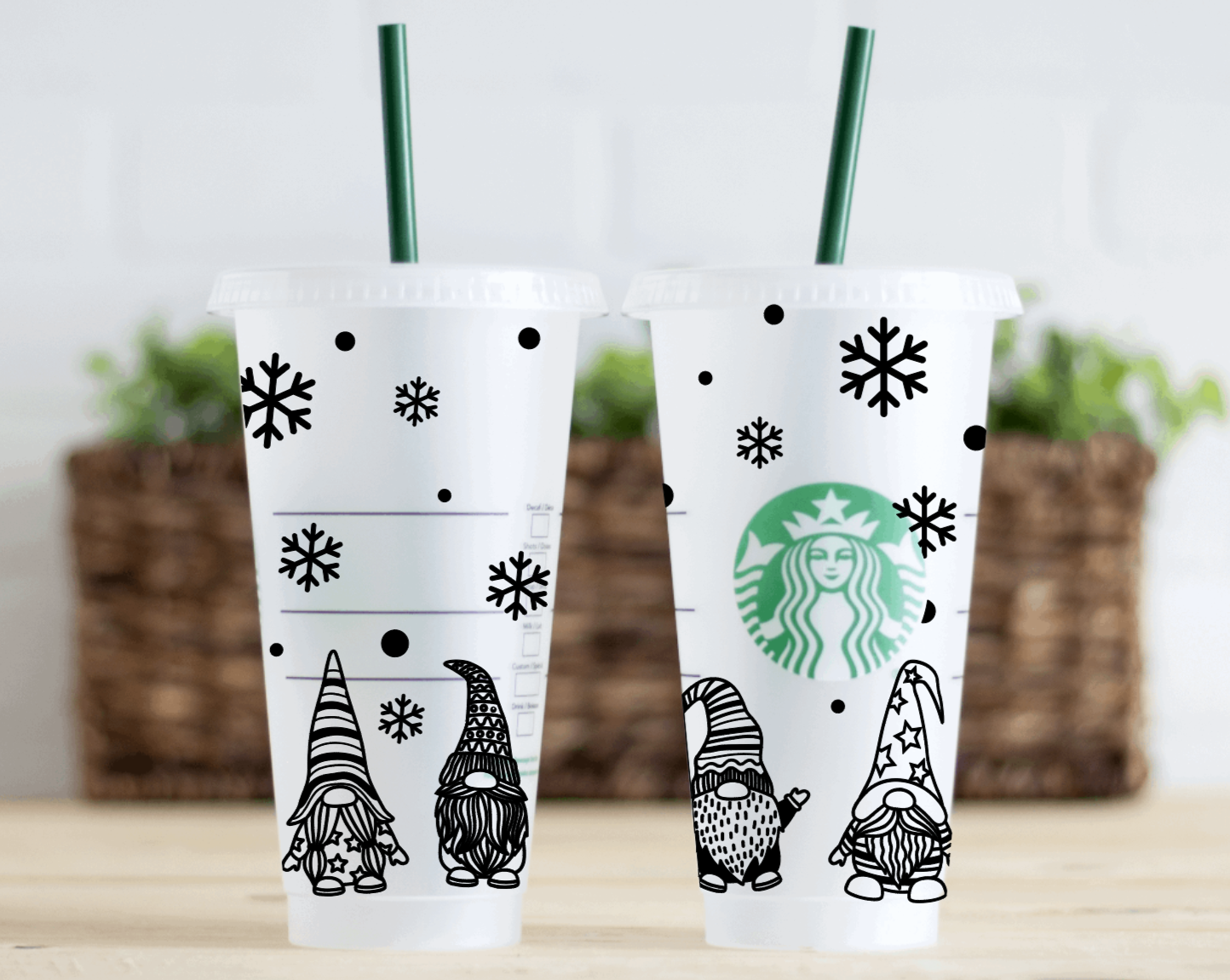 Gnome Starbucks Cold Cup