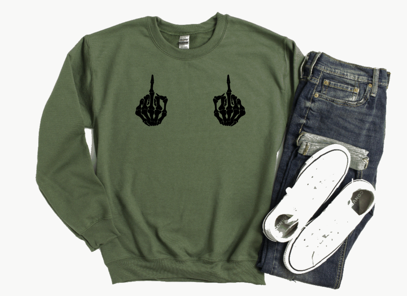 Skeleton Fingers Sweatshirt