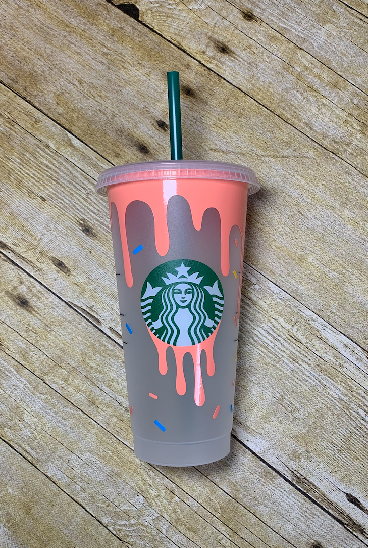 Sprinkle Starbucks Venti Cold Cup