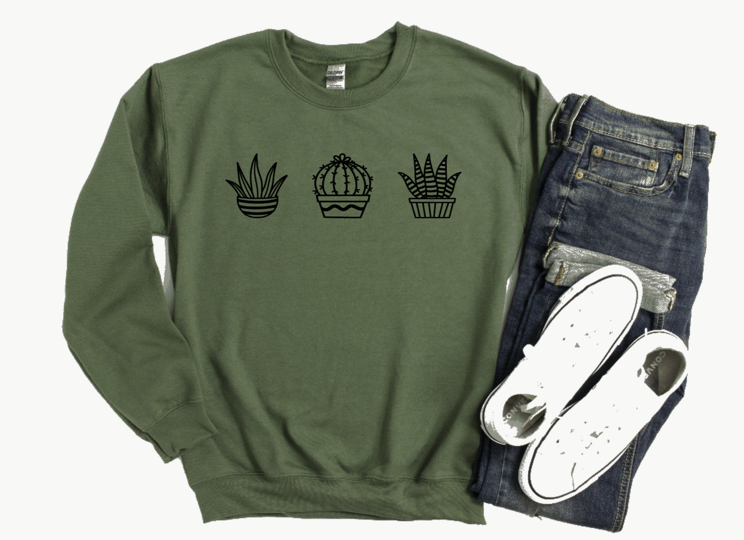 succulent sweater Succulent Sweatshirt – Tees & Things By Macey