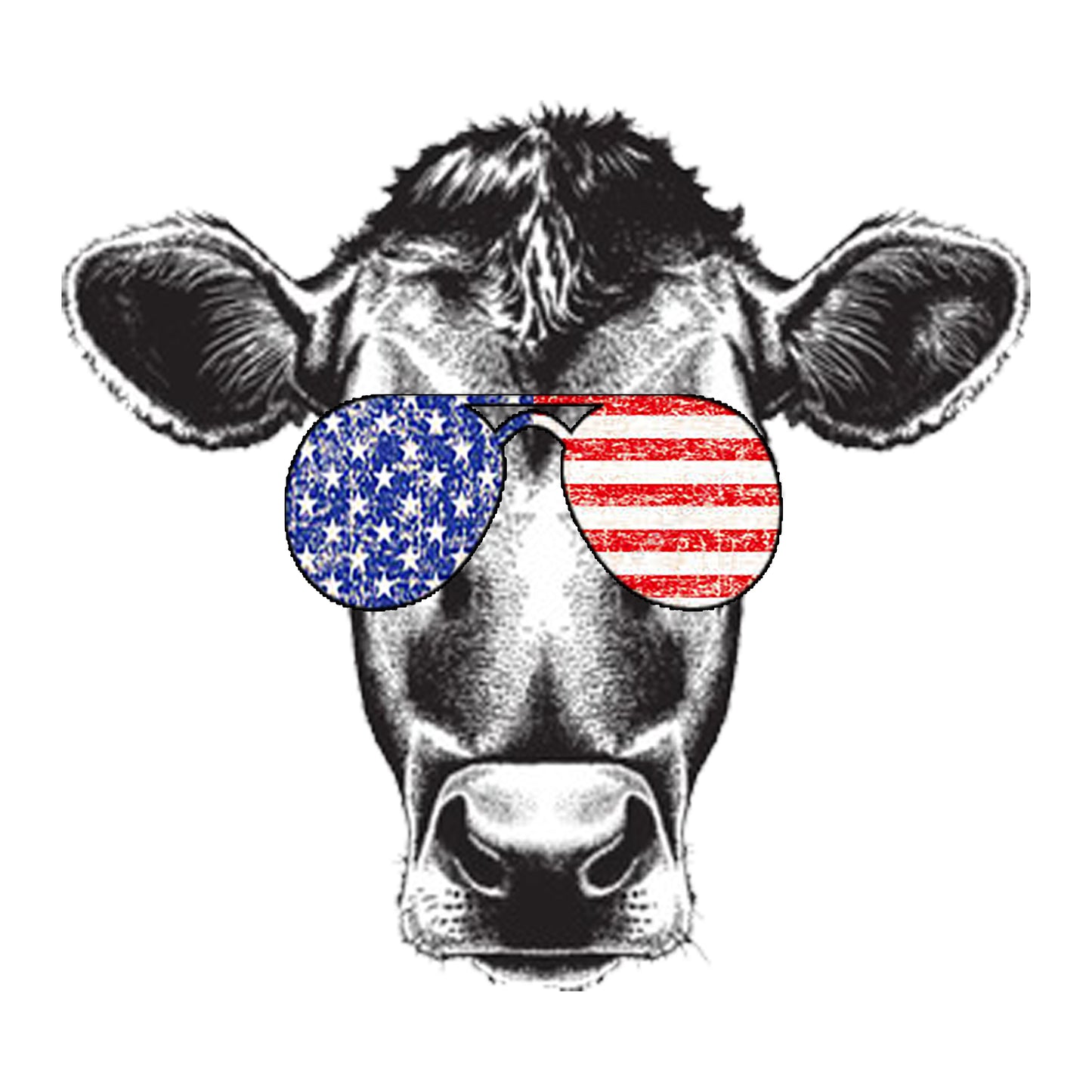 American Cow Sublimation Transfer