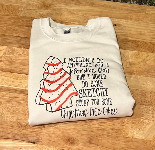 Christmas Tree Cake Sweatshirt