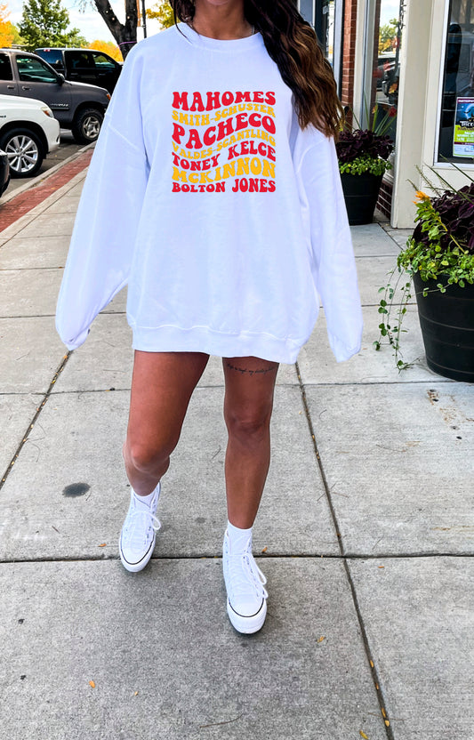 KC Chiefs Player Sweatshirt